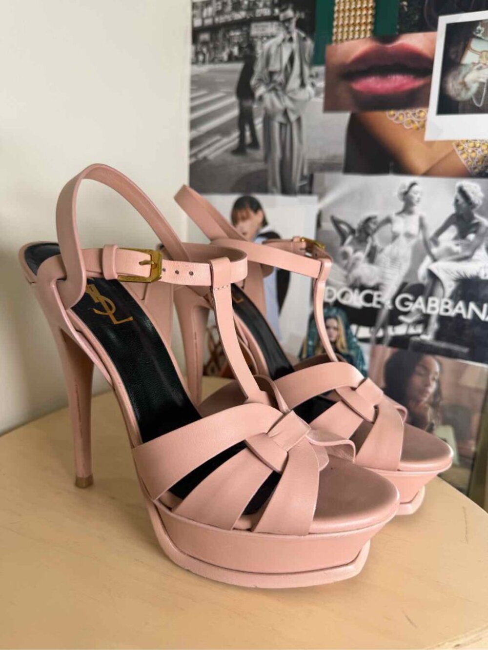 Yves Saint Laurent Blush Size 38 1/2 Shoes